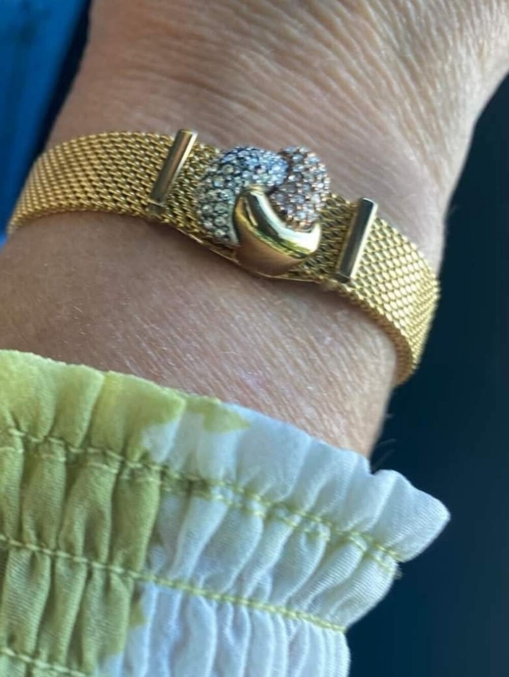 Keep Collective Trinity Knot Charm Focal Rose Gold, Gold, & Silver With Pave
